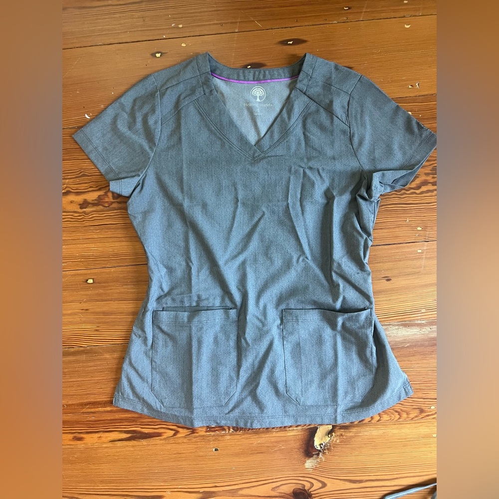 NWT Healing Hands Jill Scrub Top